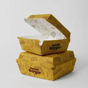 Burger Patty Box